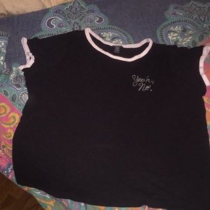 Torrid “Yeah, no” top